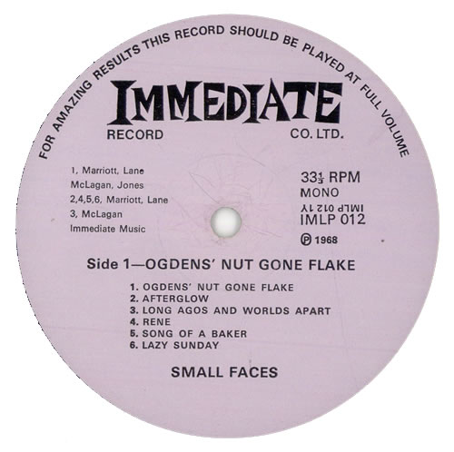 SMALL FACES / OGDENS NUT GONE FLAKE「レコード 81v-Vrek2+L._UF1000,1000_QL80_.jpg